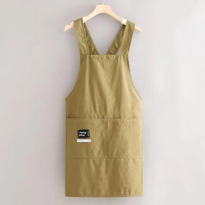 Praktická kuchyňská zástěra s kapsami